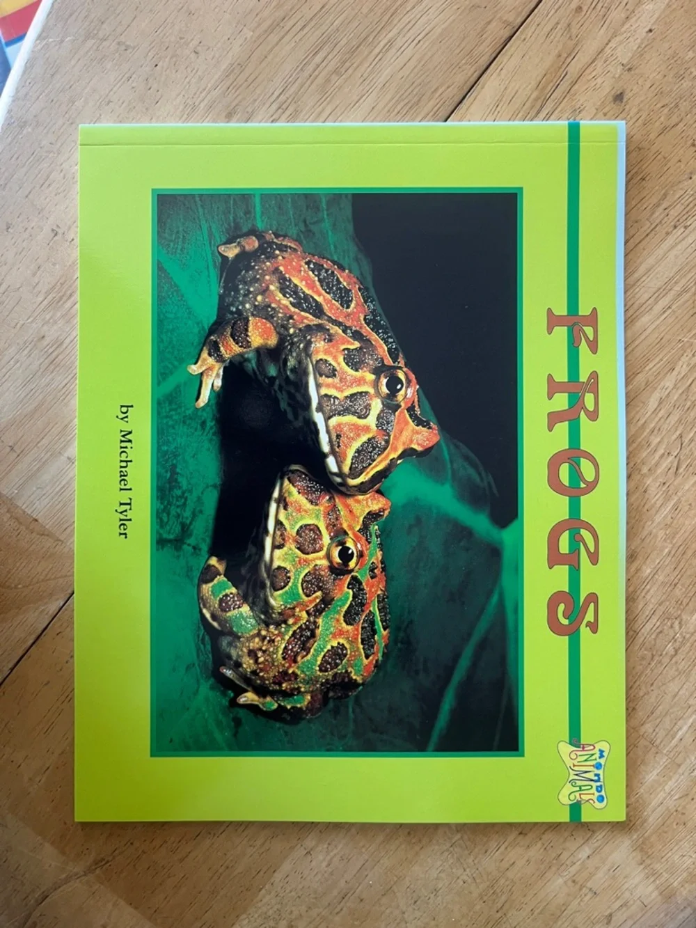 Frogs Book – Lime Green Cover